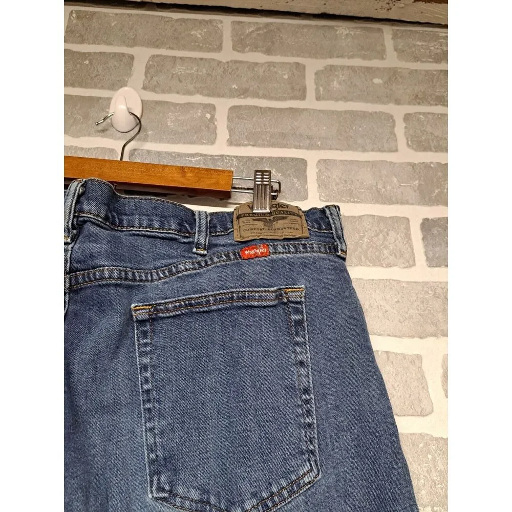 Wangler Premium Quality Mens Jeans Pants‎ Relaxed Fit 5 Pockets Size 40 X 30